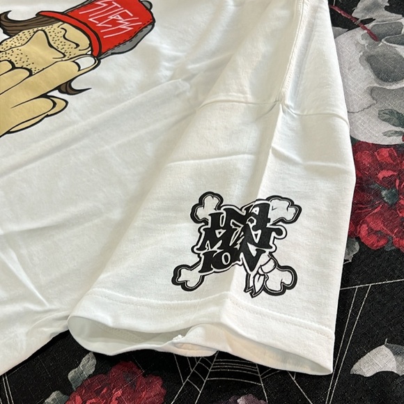 NWT VINTAGE IN4MATION HAWAII ZOZO STLESS WHITE T-SHIRT SIZE MENS LARGE RARE! - Picture 4 of 6